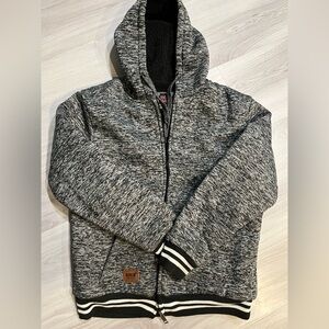 NWOT Revolution Black Fleece Jacket‎